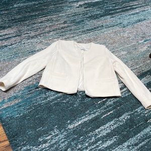Mango cream suit jacket size M